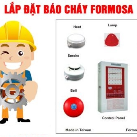 trung tâm báo cháy Formosa